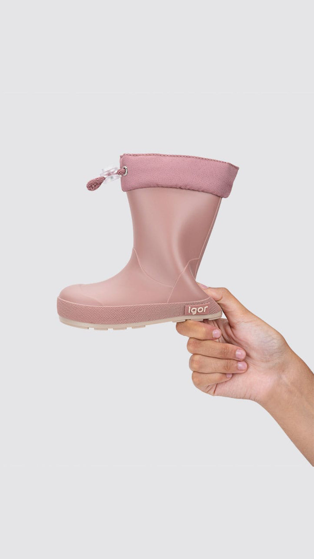 Yogi cuello alto rosa