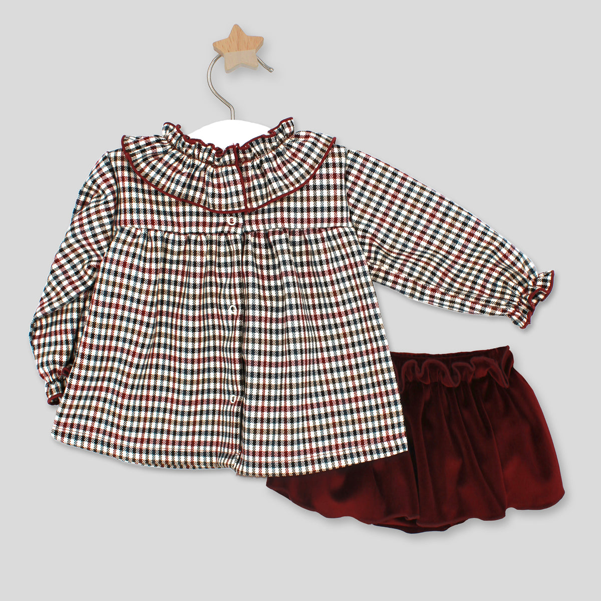 Blusa y falda Rudolph (PREVENTA)