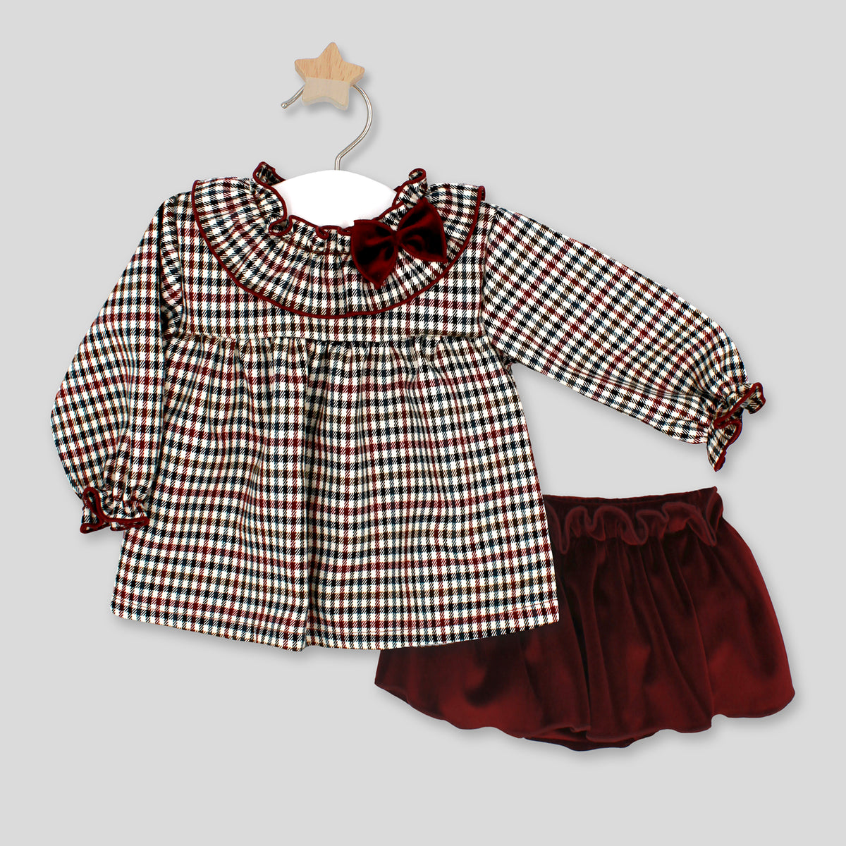 Blusa y falda Rudolph (PREVENTA)