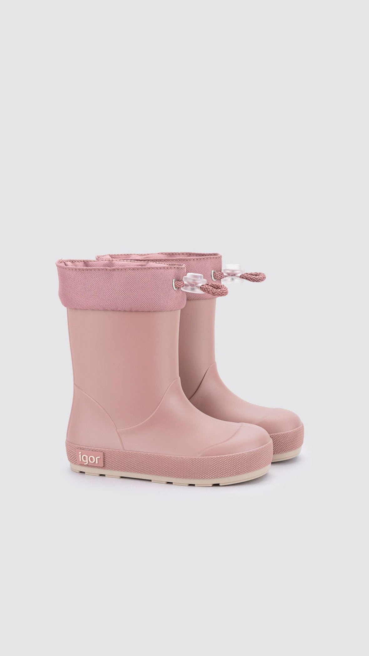 Yogi cuello alto rosa