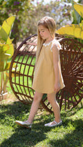Vestido mostaza
