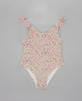 Vestido de baño estampado rosas