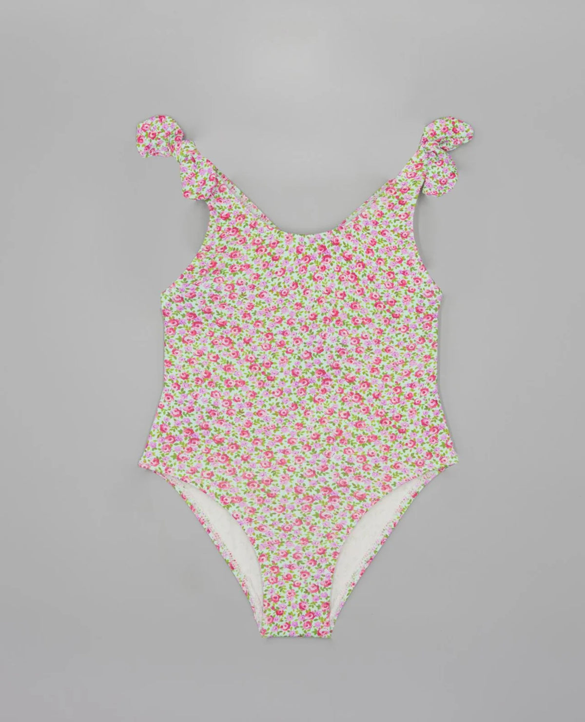 Vestido de baño estampado rosas