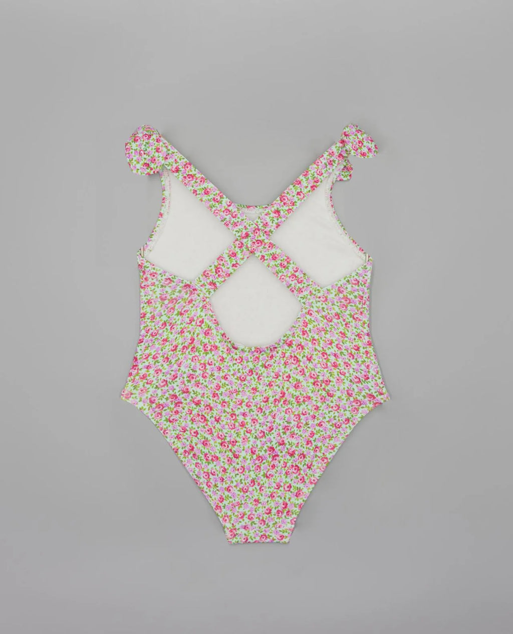 Vestido de baño estampado rosas