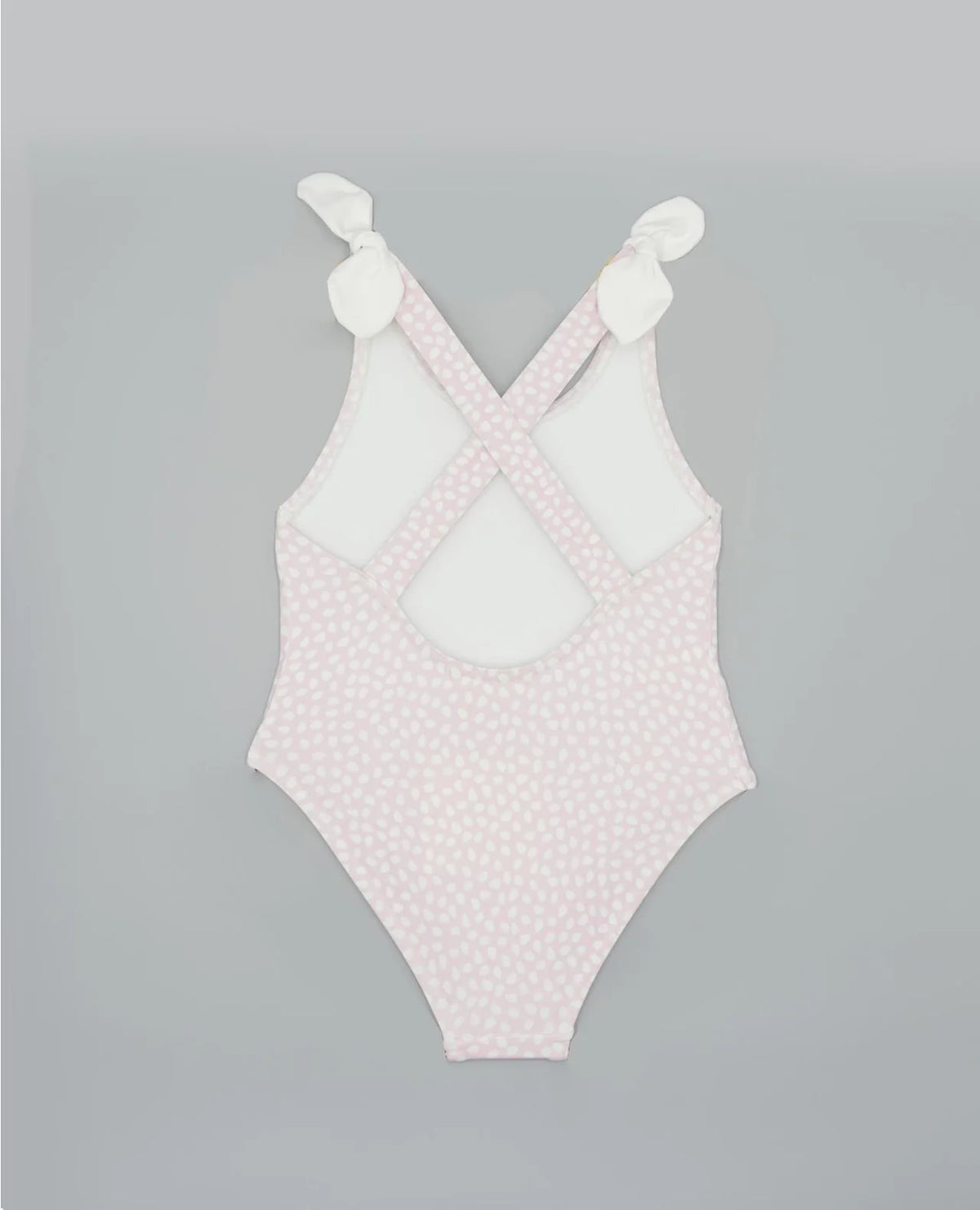 Vestido de baño estampado motas