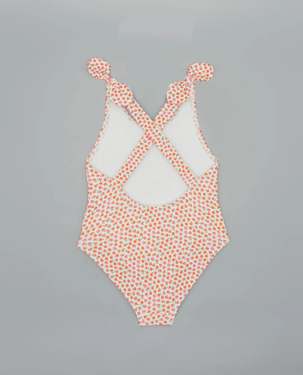 Vestido de baño estampado manzanas