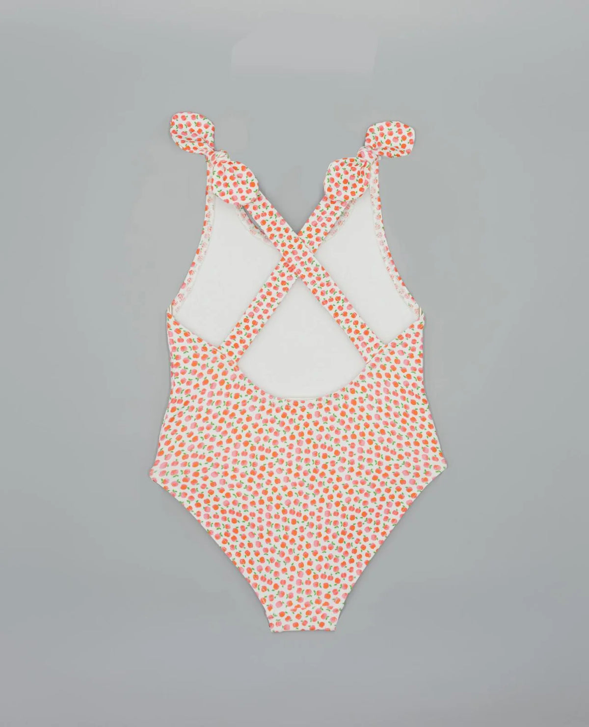 Vestido de baño estampado manzanas