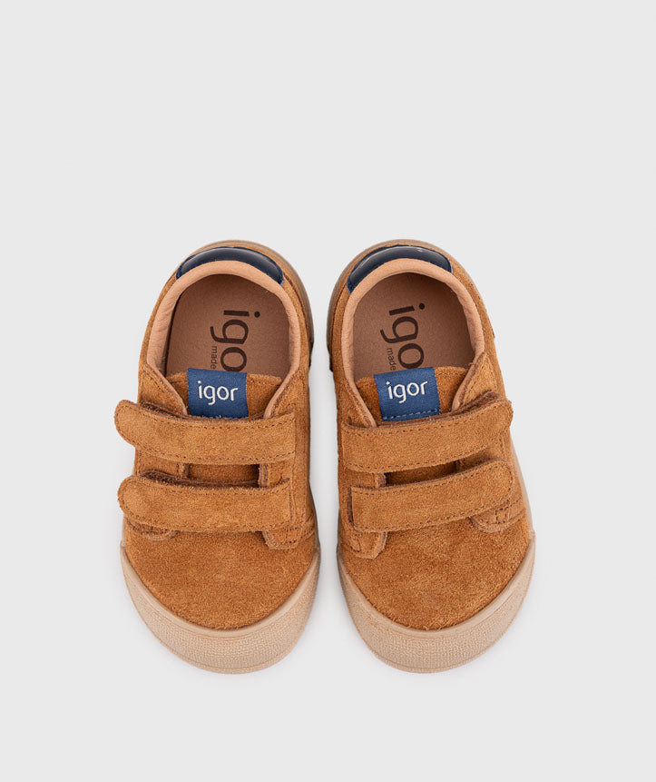 Tennis suede Mostaza
