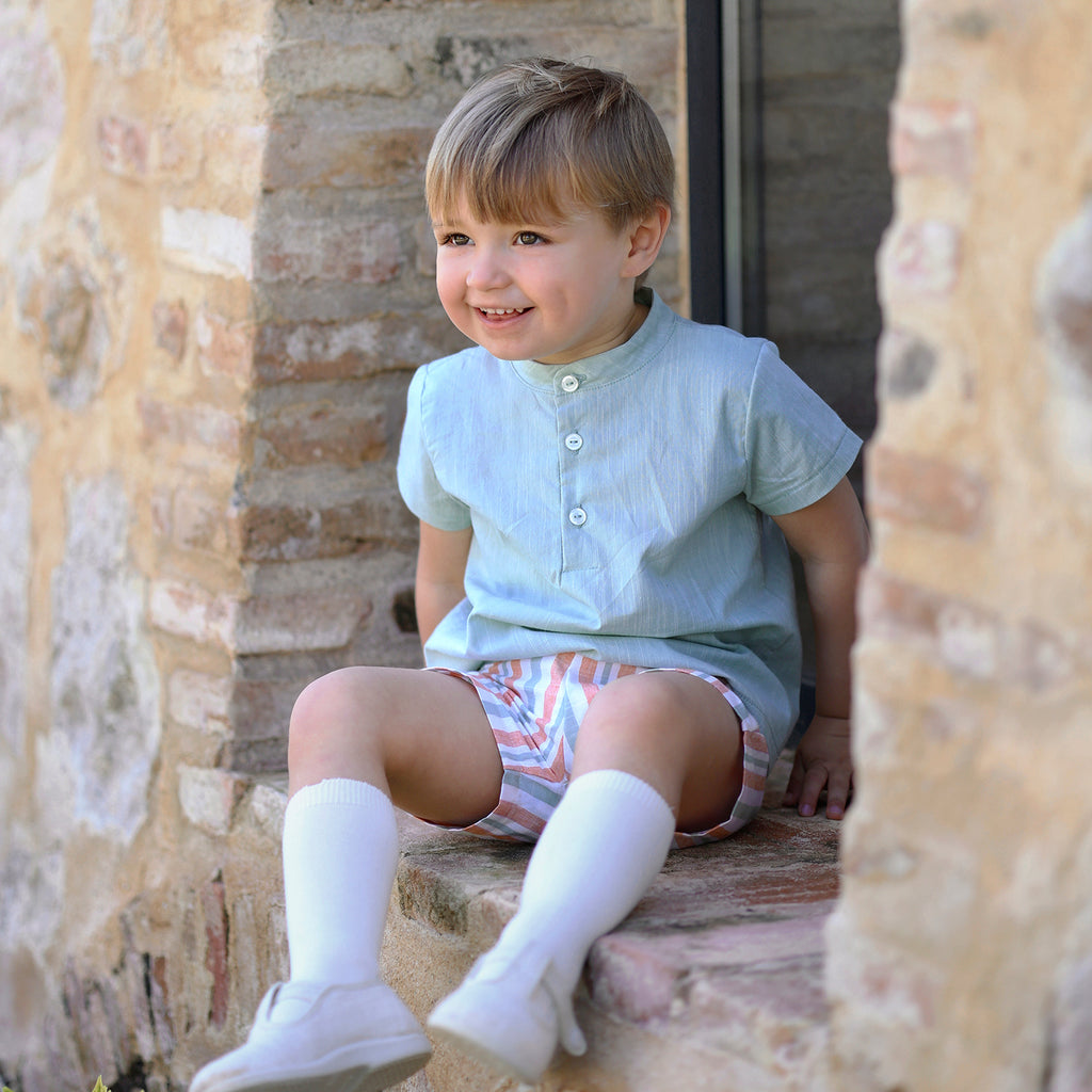 Conjunto niño Menta