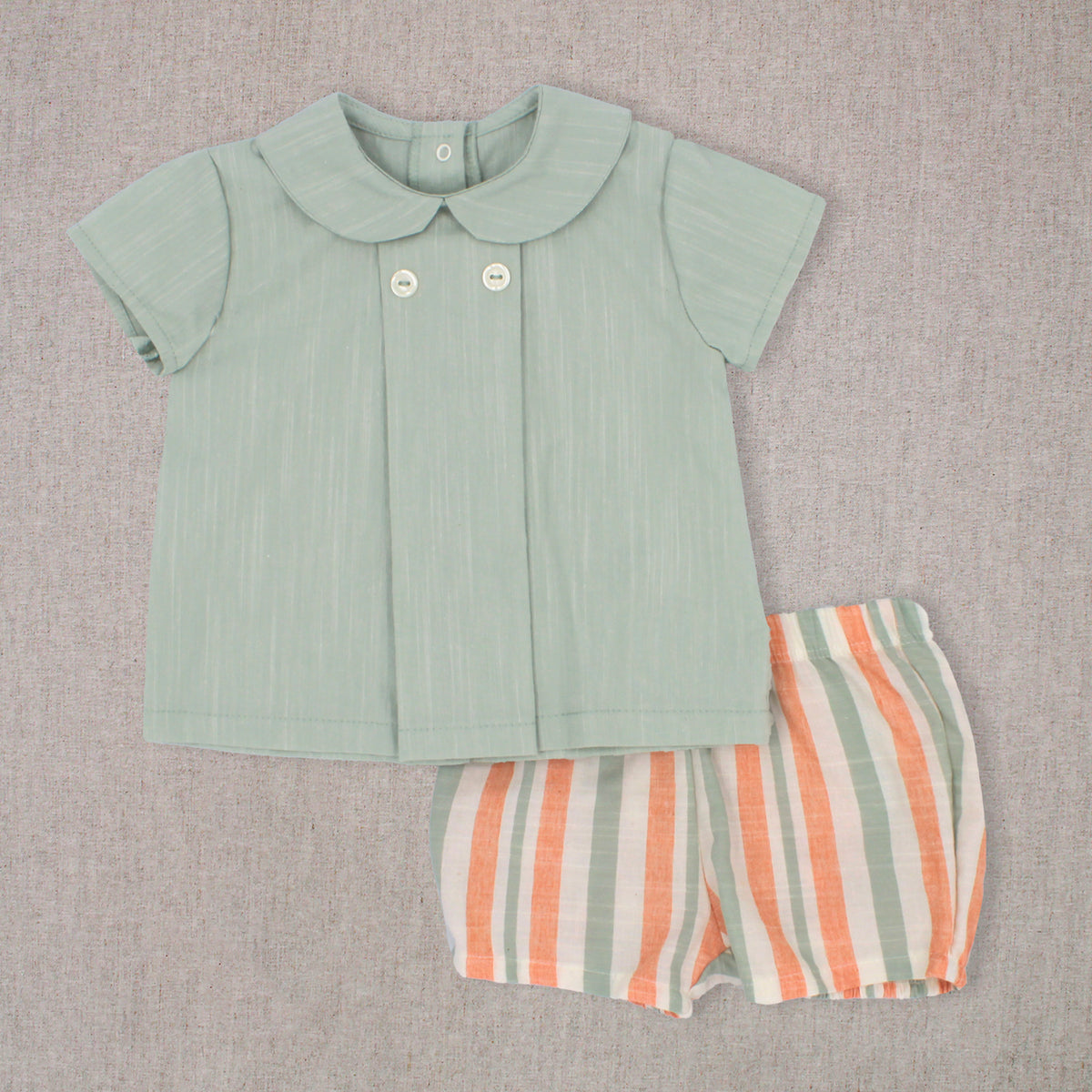 Conjunto bebé menta