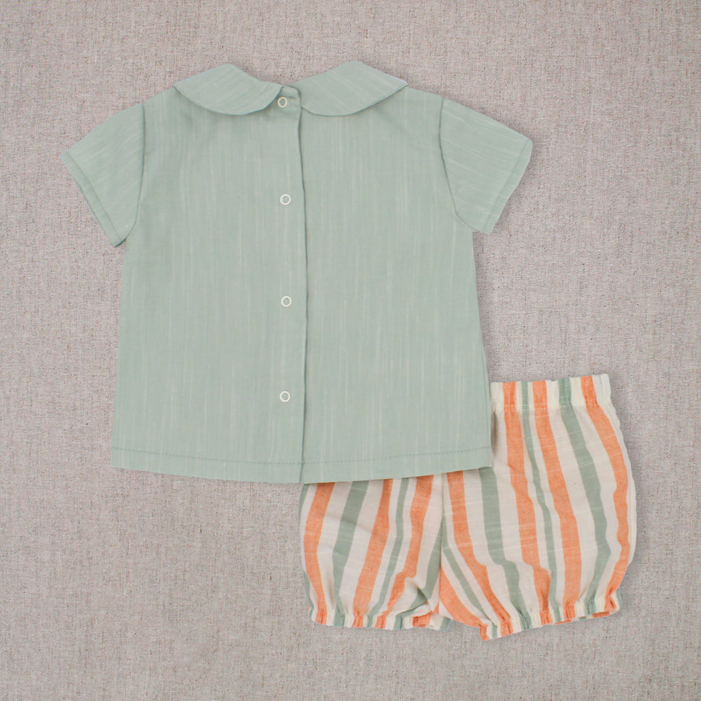 Conjunto bebé menta