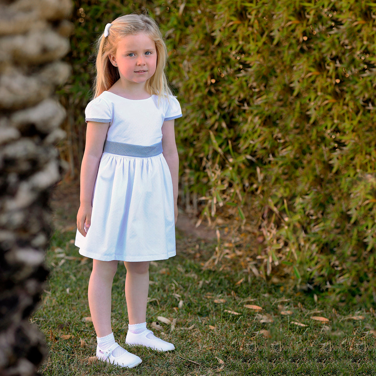 Vestido Navy Vichy