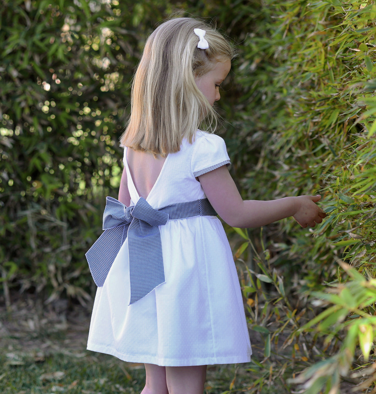 Vestido Navy Vichy