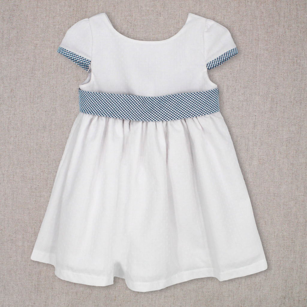 Vestido Navy Vichy