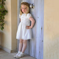 Vestido Volie Beige