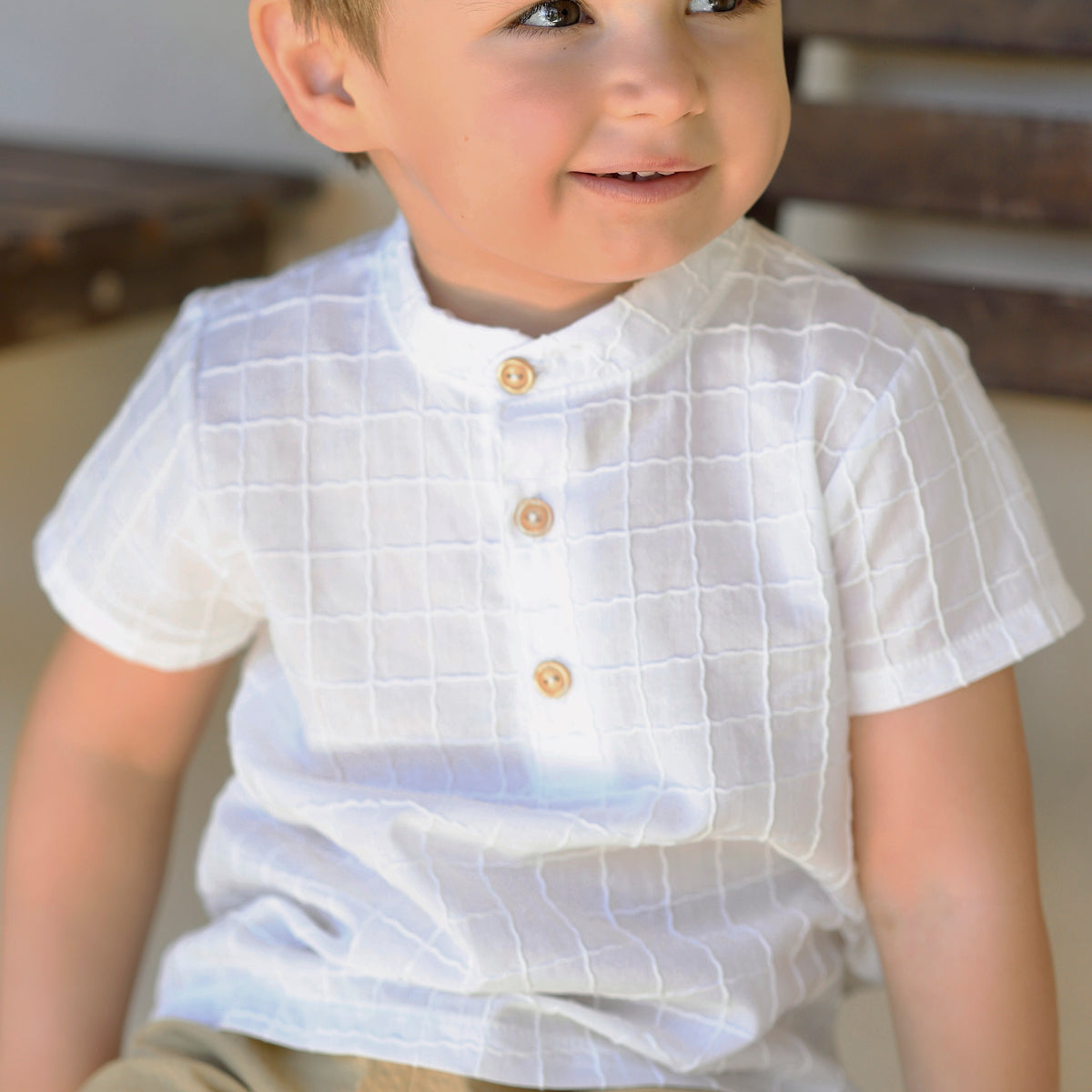 Conjunto niño mostaza