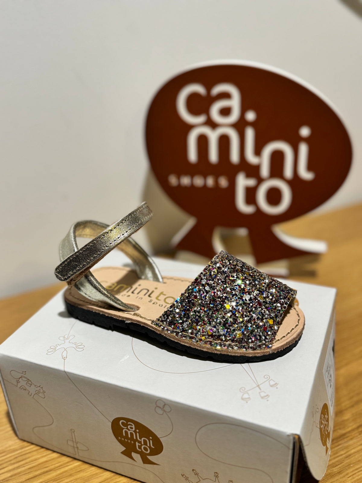 Menorquina glitter Multi