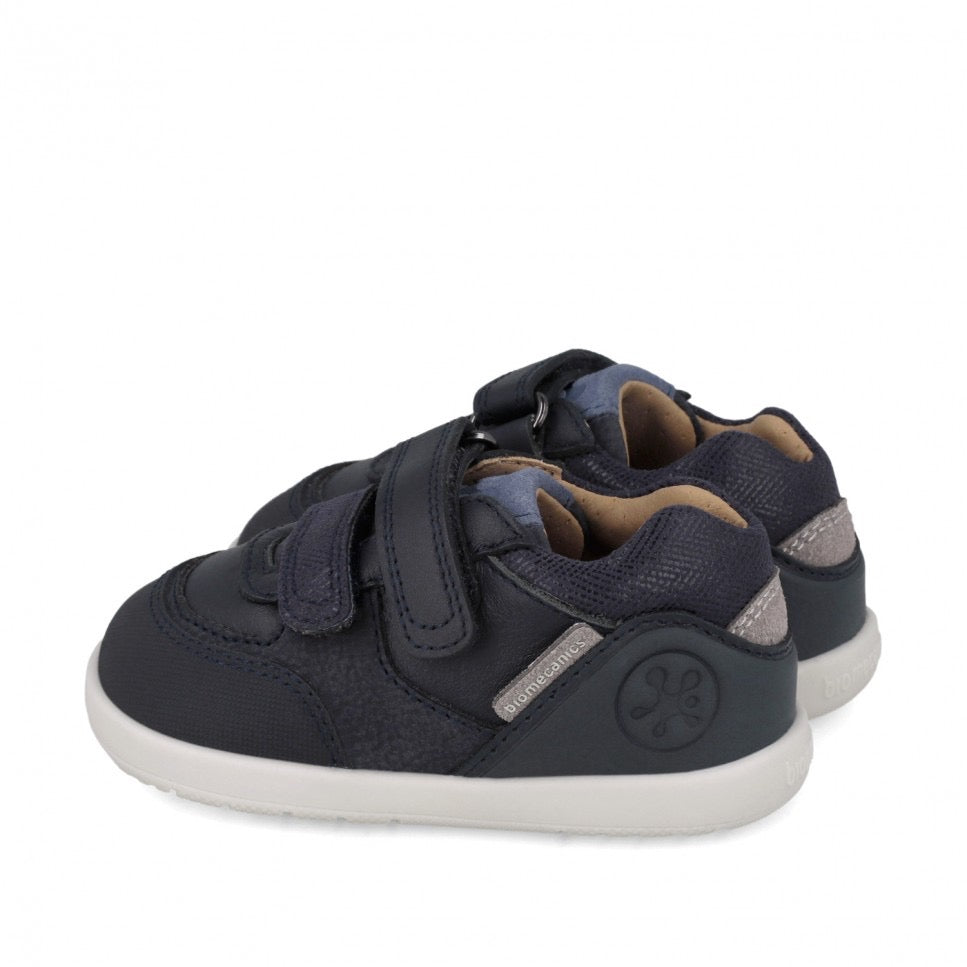 Zapatos azules Barefoot para primeros pasos de niño