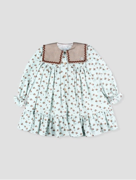 Vestido estampado  Candanchu (PREVENTA)