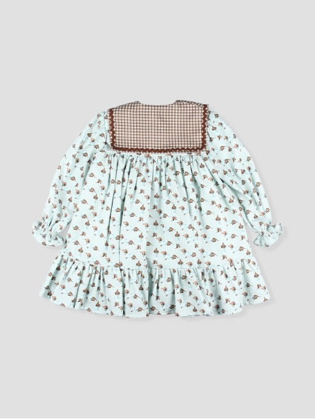 Vestido estampado  Candanchu (PREVENTA)