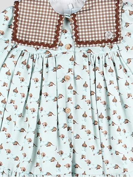 Vestido estampado  Candanchu (PREVENTA)